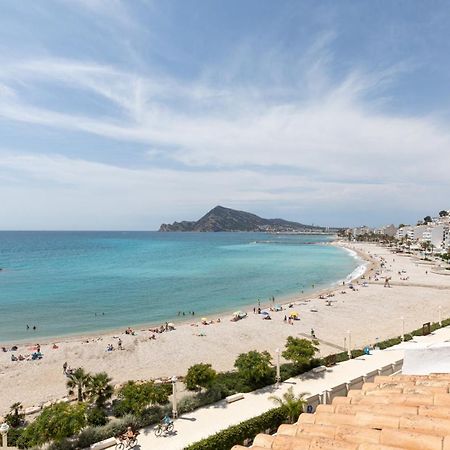 Escapada Romantica En Atico Frente Al Mar Con Piscina Apartman Altea Kültér fotó