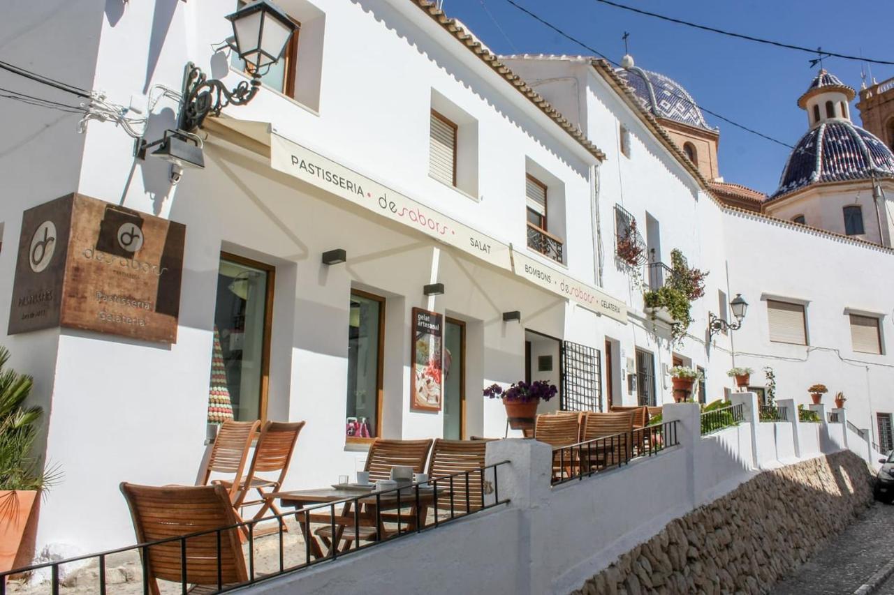 Escapada Romantica En Atico Frente Al Mar Con Piscina Apartman Altea Kültér fotó