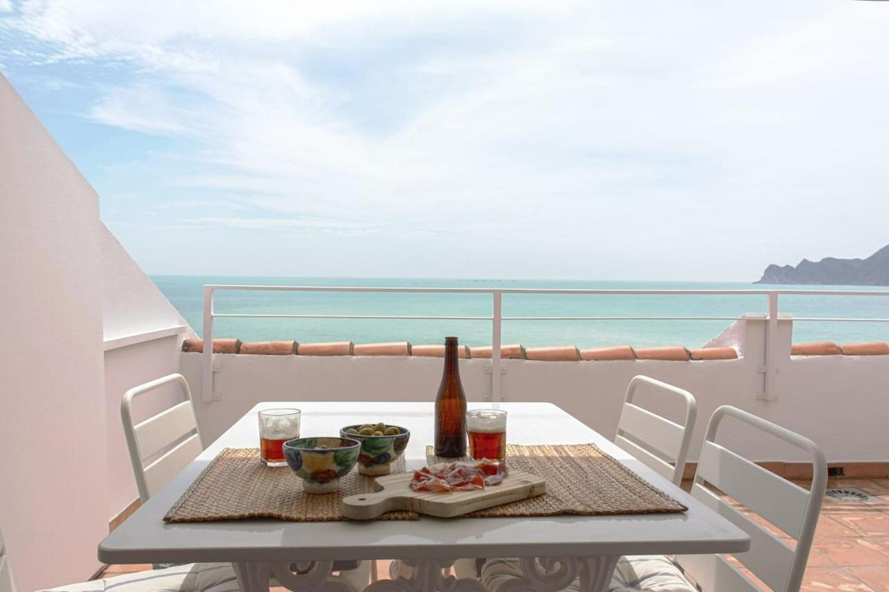 Escapada Romantica En Atico Frente Al Mar Con Piscina Apartman Altea Kültér fotó